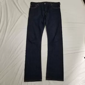 Levis 517 Jeans Mens 36x38 Blue Dark Wash Bootcut Denim Cowboy Western Workwear - Picture 1 of 5