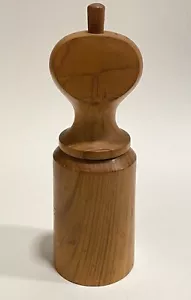 Vintage Denmark Jens H. Quistgaard Teak Wood Salt Shaker and Pepper Mill Grinder - Picture 1 of 7