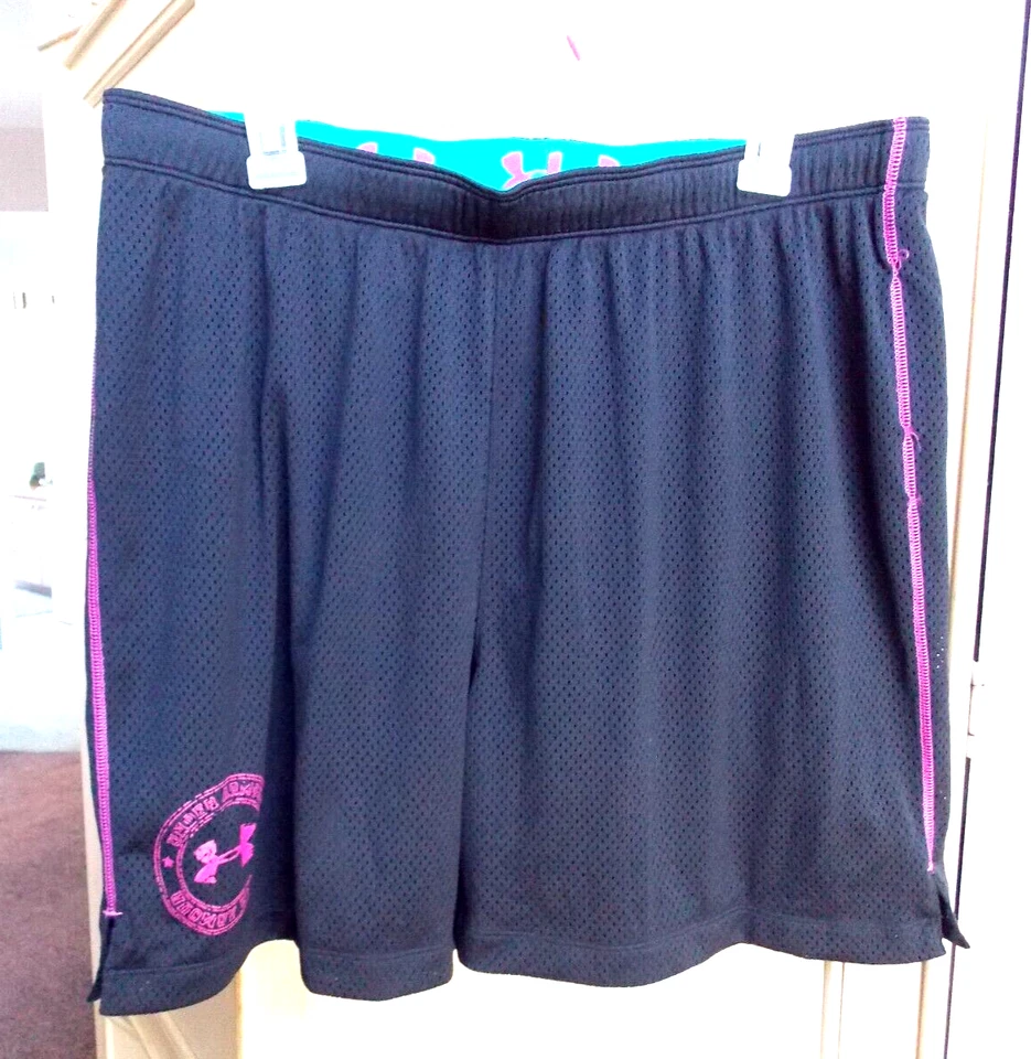Pantalones Cortos Atléticos Under Armour Mujer POLIÉSTER TALLA GRANDE 12-14 NUEVOS Foto 1 de 1