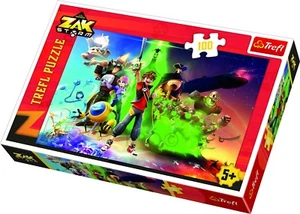Rompecabezas Trefl 100 Piezas Niños Grande ZAG America ZAK Storm Conquer Seas NUEVO - Imagen 1 de 3
