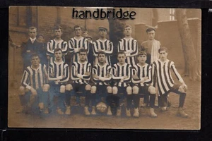 Stoke on Trent - Hartshill B.C. Equipo de fútbol - postal fotográfica real - Imagen 1 de 1