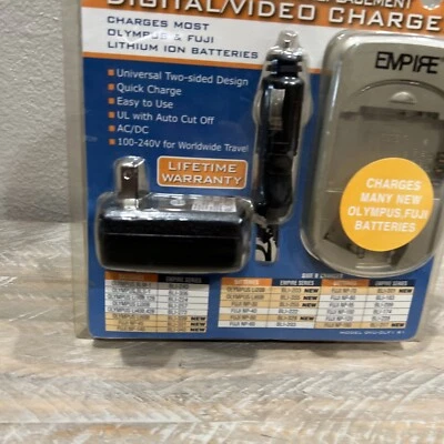 AC/DC UNIV. CHGR. PARA OLYMPUS/FUJI Modelo DVU-OLF1 R1 Foto 1 de 4