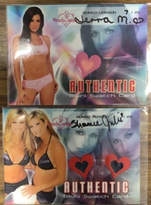 2004 Bench Warmer Bikini Swatches Autographs #3 Jenna Morasca Auto /25 - NM-MT - Picture 1 of 1
