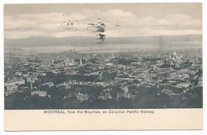 Postal de RCP Vista de Montreal Quebec desde Mount Royal QC publicada 1908 - Imagen 1 de 2