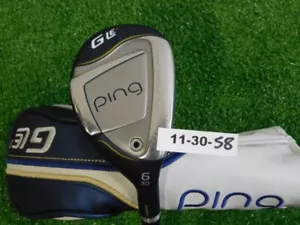 PING G Le3 30* Womens 6 Hybrid Rescue ULT250 Lite Ladies Graphite w HC Excellent - Picture 1 of 5