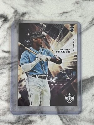 2022 Panini Diamond Kings WANDER FRANCO LEVEL 1 ROOKIE TAMPA BAY RAYS RC - Image 1 of 2