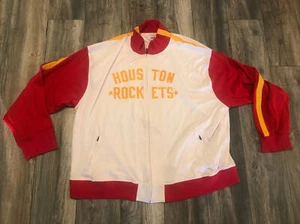 Reebok Hardwood Classics Houston Rockets NBA Warm Up Track Jacket Men's 4x/5x - Picture 1 of 11