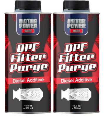 2x Diesel Particulate Filter Cleaner DPF REGENERATES UNBLOCKS SOOT 500ml each - Image 1 of 2