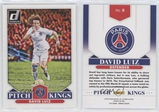 2015 Panini Donruss Pitch Kings Press Proof Gold /99 David Luiz #5