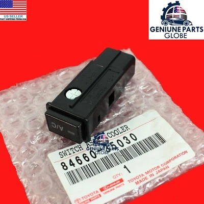 GENUINO OEM TOYOTA 4RUNNER T100 TACOMA CONJUNTO DE INTERRUPTOR DE ENFRIADOR DE AIRE ACONDICIONADO 84660-35030 Foto 1 de 4
