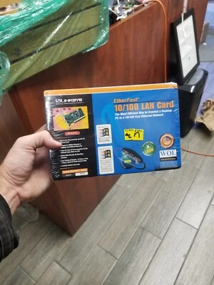 FACTORY SEALED LinkSys 10/100 LAN Card-Ethernet Network Adapter PC #LNE100TX - Image 1 of 4
