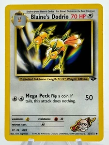 Juego de cartas coleccionables Pokémon Blaine's Dodrio Gym Challenge - Imagen 1 de 2