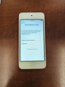 Used Apple iPod Touch 5th Generation Pink  A1421 Clean LOCKED For Parts AS-IS - Picture 1 of 2