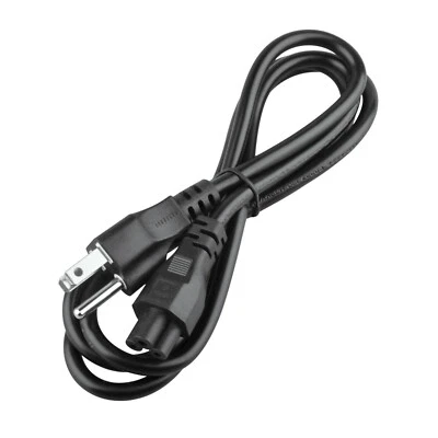 5ft 3-Prong AC Power Cable for Laptop Power Supply Wall Adapter Three-Round-Pin - Image 1 of 4