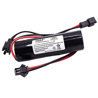 HQRP Battery for Gama Sonic GS105 GS106 GS111 GS122 GS124 GS126 GS127 GS150 Lamp