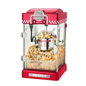Movie Theater Style Popcorn Machine Popper Red Matinee 2.5-Ounce Antique Movies - Picture 1 of 8