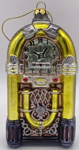 Jukebox Glass Ornament ~ No Tag - Picture 1 of 10