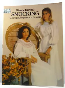 Dianne Durand Smocking Technique, Projects and Designs Dover Paperback 1979 book - Picture 1 of 13