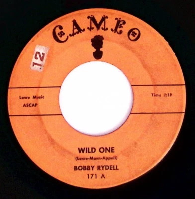BOBBY RYDELL WILD ONE/LITTLE BITTY GIRL CAMEO RECORDS VINYL 45 69-148 - Image 1 of 3