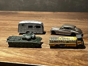 Vintage Matchbox Caravan, Tank & more - Made In England By Lesney - Picture 1 of 7