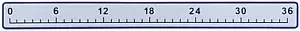 SeaDek® Fish Ruler Cool Grey Over Navy Blue - Picture 1 of 4