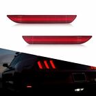 Led Side Lights Marker Red For 15-22 Ford Mustang Gt350 Shelby Gt350r Gt500 Eu