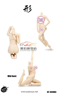 1/6 Female White Skin Big Breasts 12 inch Flexible Figure Body Model Doll - Picture 1 of 5