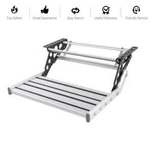 Manuelle Aluminiumlegierung Falten Single Step für Wohnmobil Wohnmobil Camper DE - Zdjęcie 1 z 12