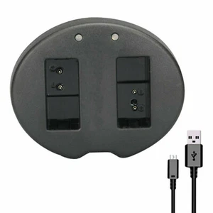 EN-EL14 Battery USB Dual Charger For Nikon D5200 D3200 D3100 D5100 D5300 - Picture 1 of 11