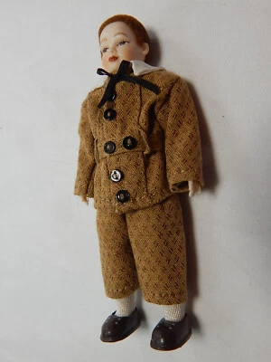 Casa de muñecas Heidi Ott #XC006 miniatura escala 1:12 muñeca infantil 4" vestida de marinero Foto 1 de 4