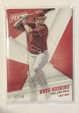 Rhys Hoskins 2017 Black Friday Parallel Decoy Thick Card RH Philadelphia - 32/50