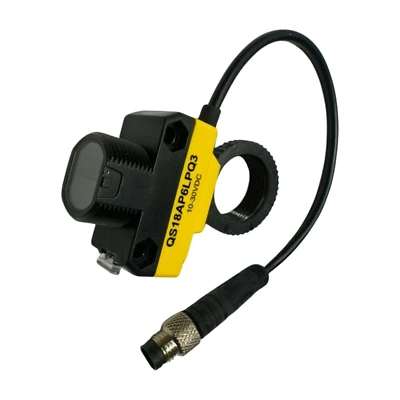 Banner Engineering QS18AP6LPQ3 Photoelectric Sensor, Polarized Retro, 10-30VDC - Image 1 of 4