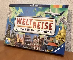 ✅Weltreise - Spielend die Welt entdecken! Ravensburger Brettspielkartenstück - Bild 1 von 12