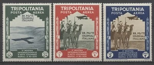 Nº: 130411 - TRÍPOLI (ITALIA) - CORREO AÉREO - LOTE 3 SELLOS ANTIGUOS (incl. LIRA) - MLH!! - Imagen 1 de 1