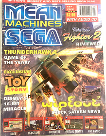 MEAN MACHINES SEGA # 39. VINTAGE  JANUARY 1996. ACCEPTABLE/GOOD CONDITION.