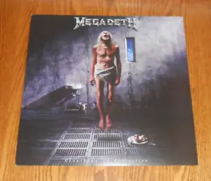 Megadeth Countdown to Extinction Poster 2-Sided Flat 1992 Promo 12x12 RARE - Picture 1 of 4