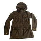 Fat Face Sussex Heritage Style Wax Jacket Coat Size 10