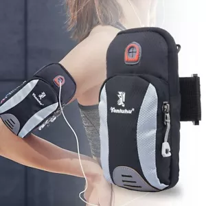 Universal Exercise Armband for iPhone 11 Pro Max/X/XR/XS/8/7/6/Plus Samsung S10+ - Picture 1 of 8