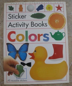 COLORS STICKER (learning) ACTIVITY Book~ 1993~ *eligible for free shipping* - Imagen 1 de 12