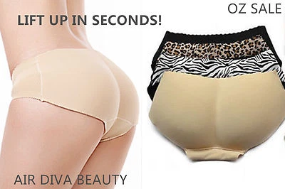 NUEVO Mujeres Ropa Interior Acolchada para Glúteos Levantamiento de Glúteos HIPOP Potenciador Calzoncillos Prendas Moldeadoras  Foto 1 de 4