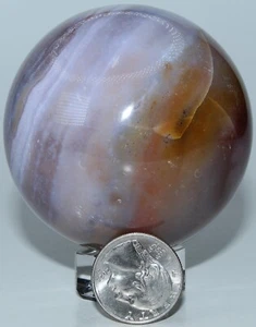 AAA Madagascar Ocean Jasper Sphere / 2.75" (69.85 mm) / 16.3 oz (462.09 gr) 3225 - Picture 1 of 16
