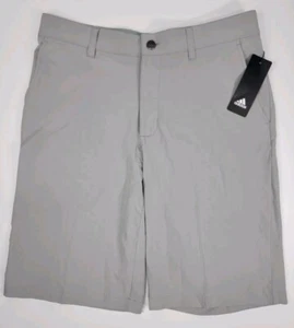 NEW Adidas Golf Ultimate 365 Stretch Shorts Mens 30 Solid Light Gray Woven NWT - Picture 1 of 9