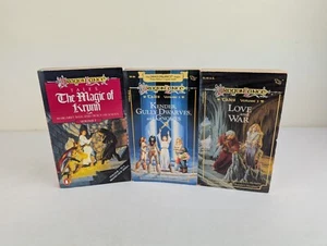 Dragonlance: Tales Trilogy - Krynn, Kender, Love and war - Weis & Hickman 1988 - Picture 1 of 17