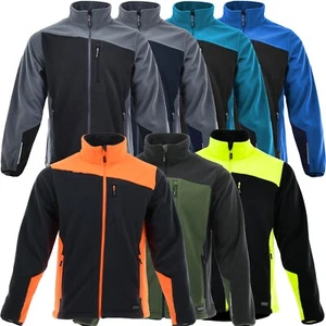 Fleecejacke Arbeitsjacke Pullover Fleece Jacke 350 g/m² Gelb Orange Gr. M - XXXL - Bild 1 von 22