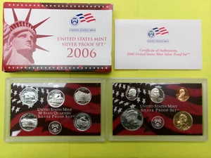 2006 U.S. Mint Silver Proof Set, Includes State +Constitutional USPC06RB - Picture 1 of 6