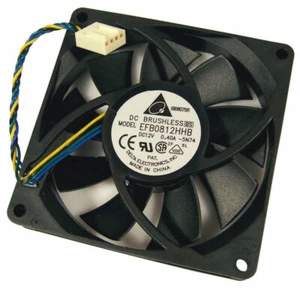 DELTA EFB0812HHB 12V 0.4A 80*80*15MM PWM speed regulation Cooling Fan 4-pin - Picture 1 of 1