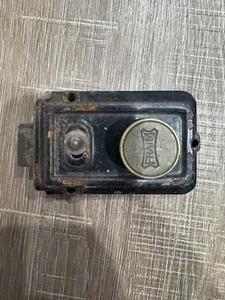 Vintage Fraim Surface Rim Night Lock Latch No Keeper Salvage Reclaimed - Picture 1 of 7