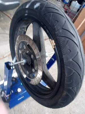 KAWASAKI EX500R FRONT WHEEL RIM 41073-1543-GE EX 500 R NINJA 500R 1994 - 2004 lm - Image 1 of 4