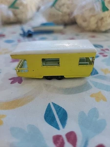 VINTAGE 1970 LESNEY MATCHBOX SERIES SUPERFAST TRAILER CARAVAN CAMPER TAG ALONG - Picture 1 of 4