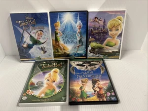 Disney's Tinker Bell bundle of 5￼(DVD) see additional pics for all titles   ￼ - Bild 1 von 2